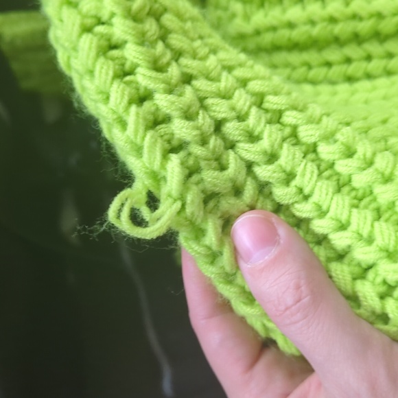 COPY - Anthropologie Carrie Lime Green Knitted 3 Button Cardigan Size Small - Picture 5 of 5